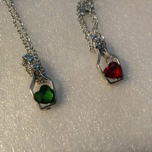 Jewelry - HEART IN A BOTTLE NECKLACE ❤️❤ Jewelry Love Silver Jewelry - HEART IN A BOTTLE NECKLACE ❤️❤ Jewelry Love Silver